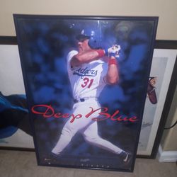 Dodgers MIKE PIAZZA POSTER 