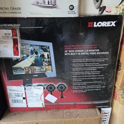 Lorex Wide Screen With Built In Recorder 