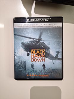 Black hawk down 4k uhd blu ray
