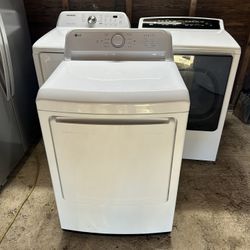 7.3 cu. ft. Ultra Large Capacity Rear Control Electric ENERGY STAR Dryer with Sensor Dry Used with 3 months warranty include delivery and installation