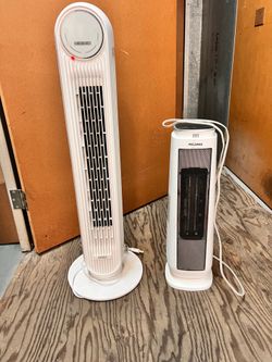 Dreo Tower Fan + Pelonis Space Heater Bundle $60 for both