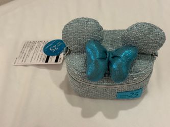 Tokyo DisneySea 25th Minnie Pouch Cosmetic Bag Sparkling Jubilee 2026