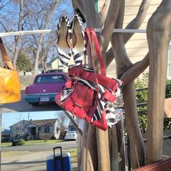 PURSE AND HEELS