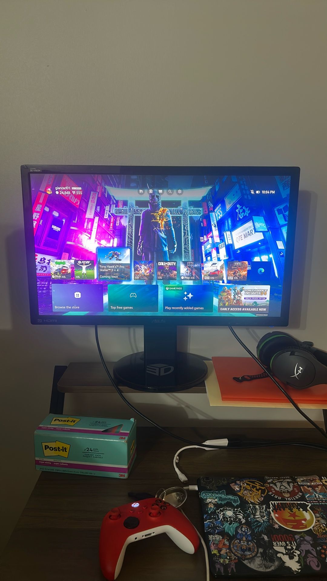 Gaming Monitor 24 Inch Asus VG248QE