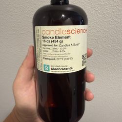 Candle Fragrance Oil - Candle Science - Smoke Element