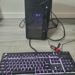 Budget Gaming PC + Keyboard