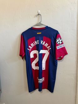 FC Barcelona 2023-24 home Lamine Yamal Jersey