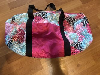 Floral Duffle Bag