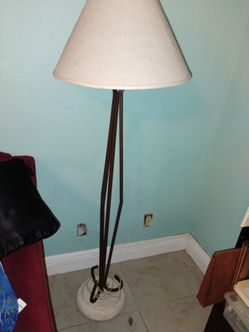 Iron rod lamp