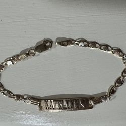 14k Heart Bracelet 