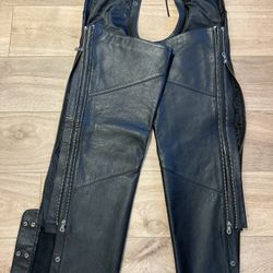 Harley Davidson leather chaps