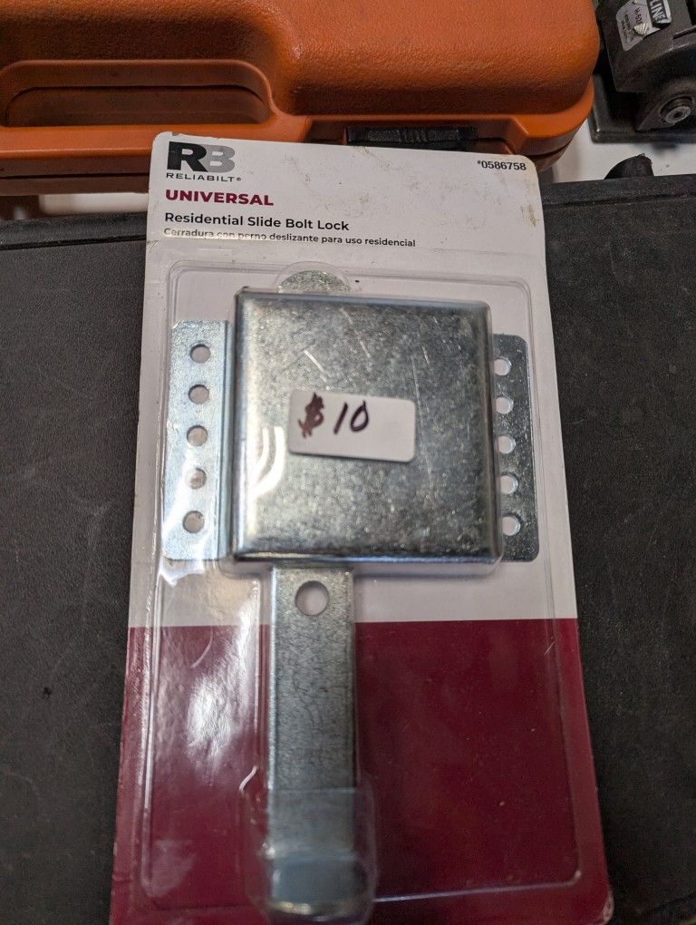 Slide Bolt Lock