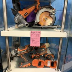 7pc Ridgid Tool Set