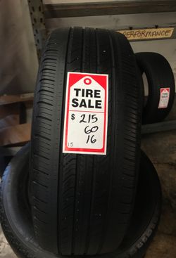 215/60/16 MICHELIN PRIMACY MXV4 $150.00