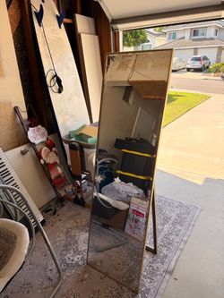Large easel mirror