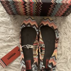 New Girls Missoni By Target Ballet Flats Boho Shoe Sz 3