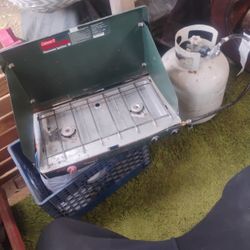 Propane Stove And Tank