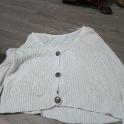 White Cardigan