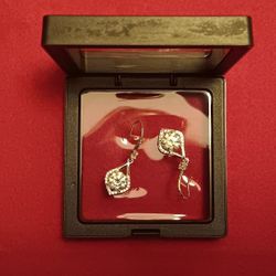 2 Carat Moissanite Earrings 