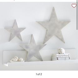 Pottery barn Kids 3 Star Wall Decor 