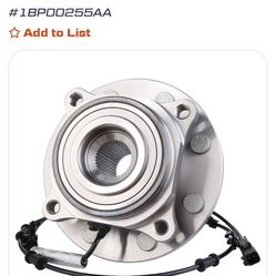 Wheel Bearing And Hub Assembly / Dodge Ram 2500