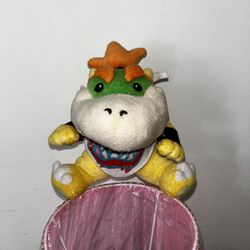 Rare SAN- EICO Bowser Jr. Koopa Baby Super Mario bros San-EICO Plush doll Toy Nintendo S9.