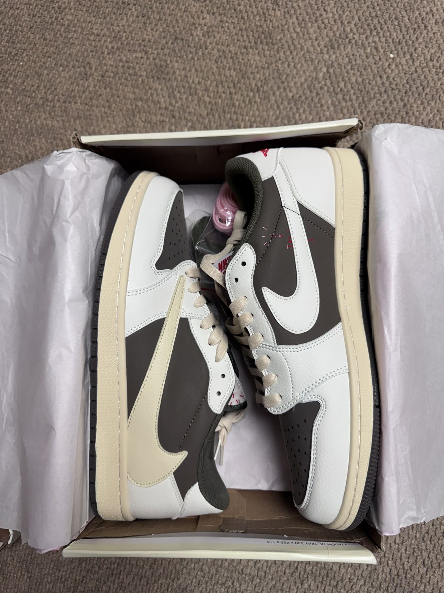 Air Jordan 1 Low Travis Scott Mocha Size 11