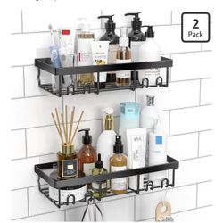 Shower caddy shelf rack