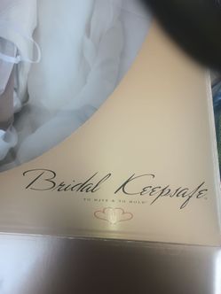 Wedding dress brand new in the box
