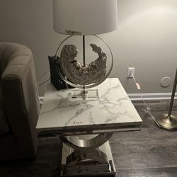 Marble End Table