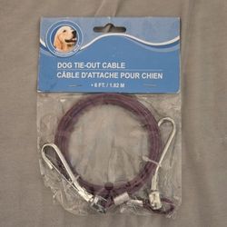 Dog Tie Out Cable 6 Feet