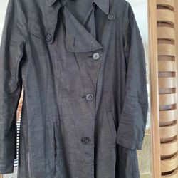 Theory Linen Trench /Rain Coat