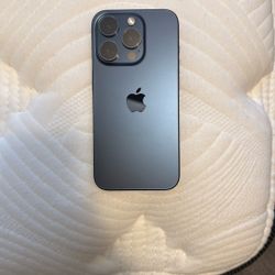 iPhone 15 Pro Blue Titanium