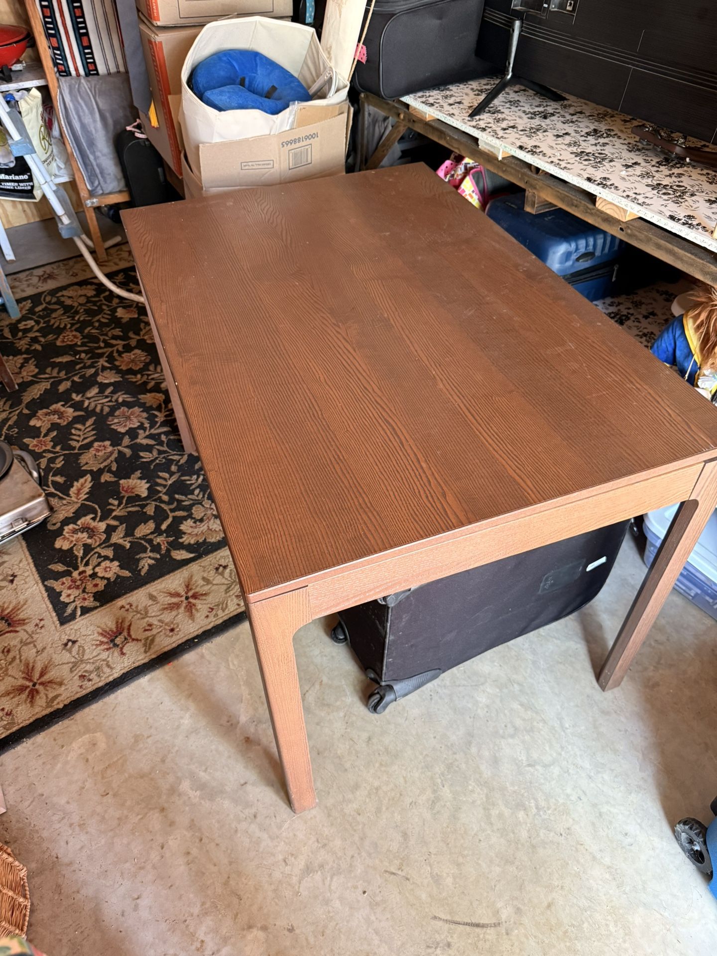 Extended Dining Table And 4 Matching Chairs