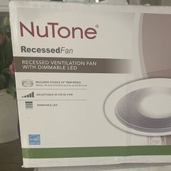 Nutone Recessed Ventilation Lights With Dimmable Options 