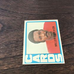 Vintage 1972 Topps Football High Number #323 Miller Farr Nr Mint