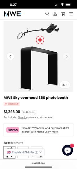 360 Photo Booth Brand New