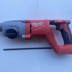 M10- Milwaukee M18 18V Lithium-Ion Brushless Cordless 1 in. SDS-Plus D-Handle Rotary Hammer (Tool-Only)