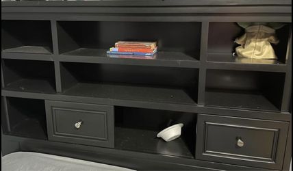 Book Case Headboard For Queen Size Bed