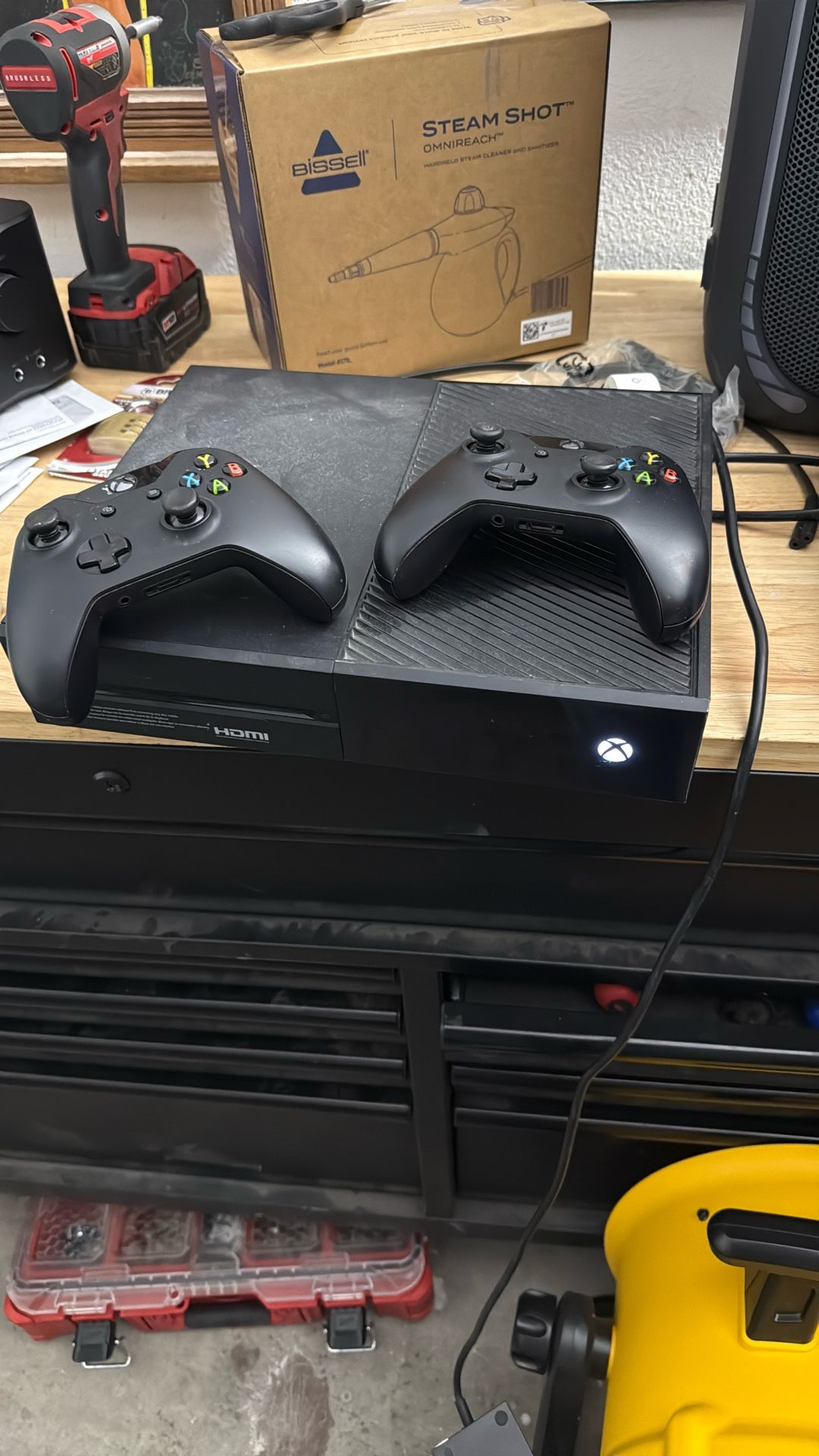 Xbox One With 2 Controllers