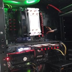 Gaming PC, i7, RX 480 4gb, 256gb NVMe