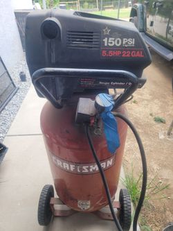Craftsman 150 psi 5.5hp