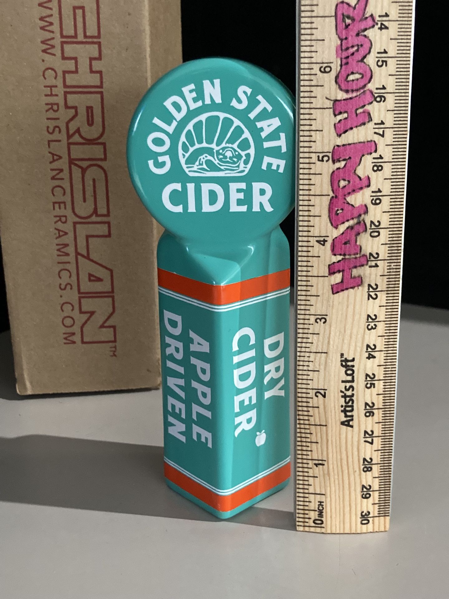 🌟 Golden State Cider Short / Mini Beer Tap Handle