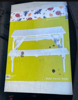 New Garden Place Kids Picnic Table