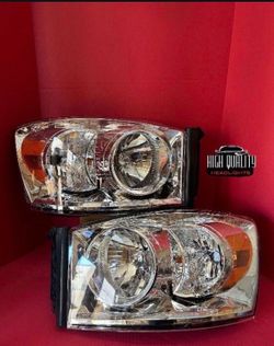 Dodge Ram 2006. 2008 headlights.