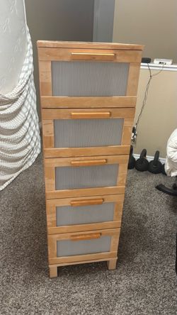 5 drawer tall dresser