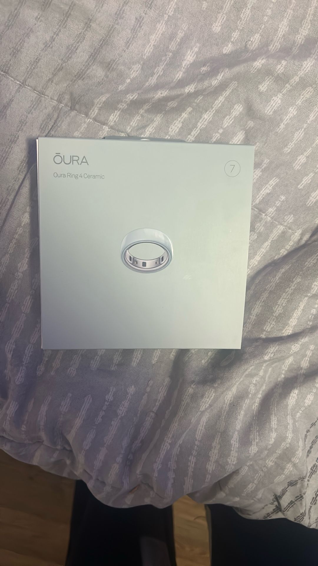 OURA Ring 4 Cermaic Size 7