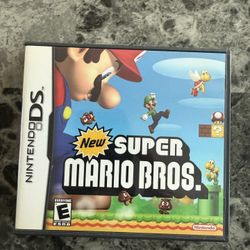 New Super Mario Bros. Nintendo DS Complete CIB TESTED