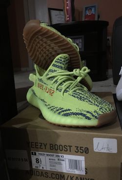 Yeezy Boost 350 V2 Semi Frozen Size 8.5