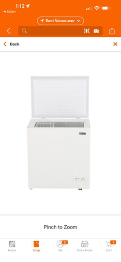Magic Chef Chest Freezer *New in Box*